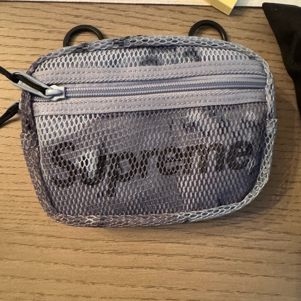 Supreme Silver Mesh Pouch